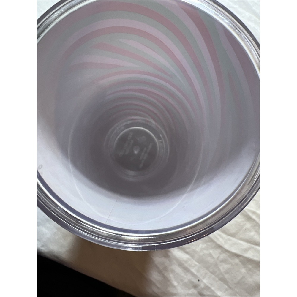 2024 Starbucks Tumbler Pink Green Red Swirl Cold Travel 16 oz No Straw - Picture 5 of 5